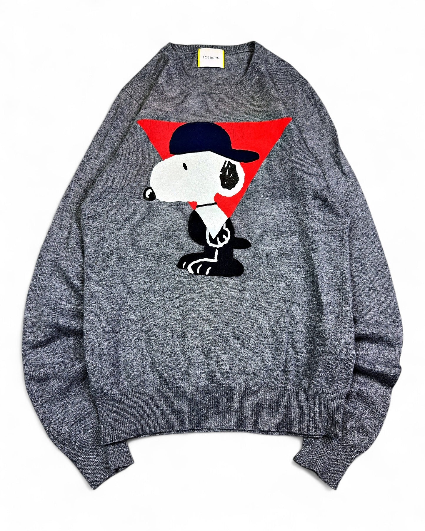 2000's Iceberg Snoopy Archive Designer Sweater *very rare (S)