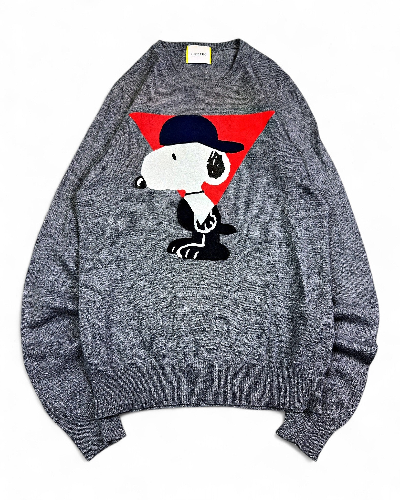 2000's Iceberg Snoopy Archive Designer Sweater *very rare (S)