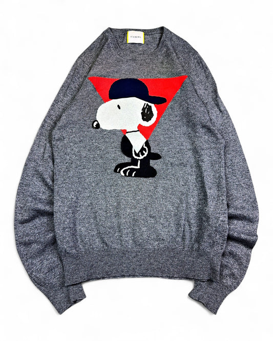 2000's Iceberg Snoopy Archive Designer Sweater *very rare (S)