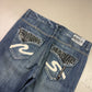 2000's Osaka Big Train Japanese Baggy Jeans *very rare 37x34 (XL)