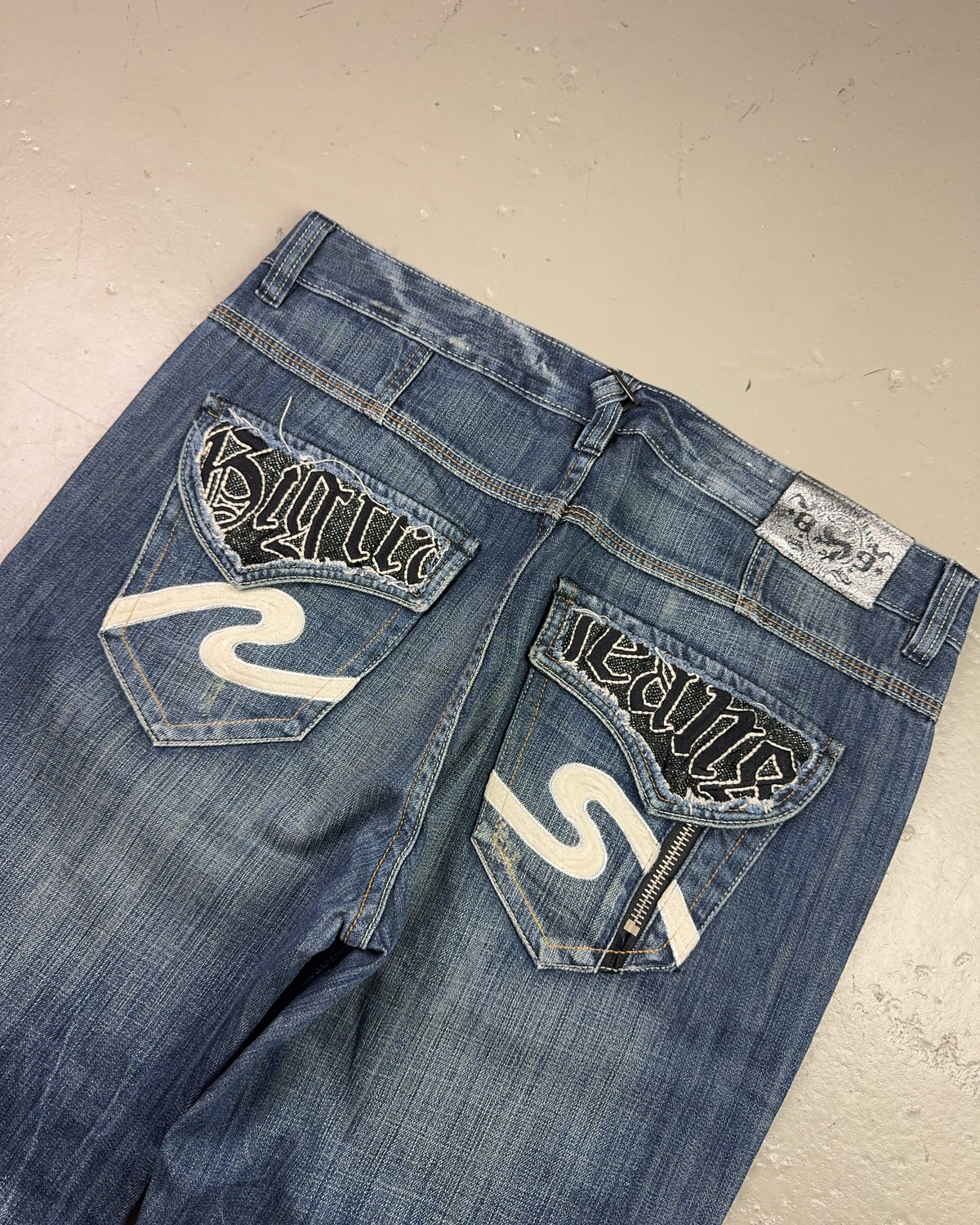 2000's Osaka Big Train Japanese Baggy Jeans *very rare 37x34 (XL)