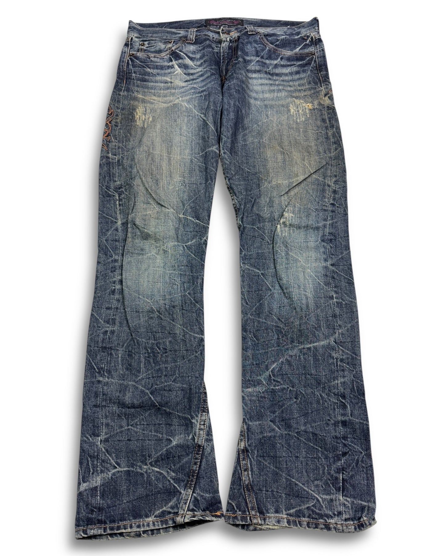 2000's Oririn Slim/Straight Japanese Jeans *rare 34x30 (L)