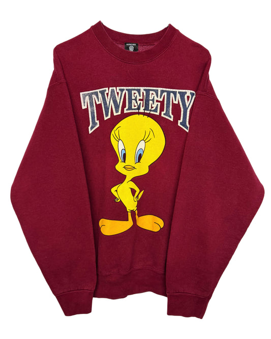 90‘s Tweety Warner Bros Vintage Sweater made in U.S.A. *sehr selten (M)