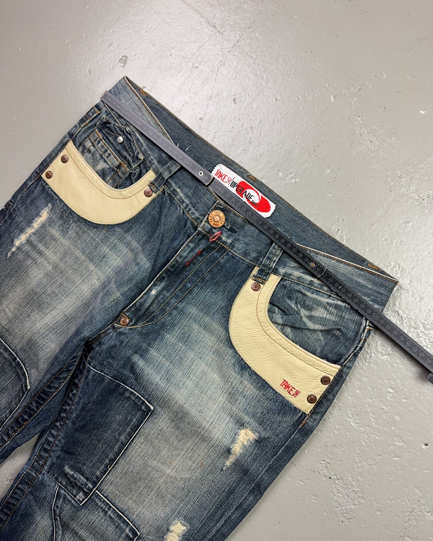 2000's Take Two Baggy Jeans *very rare 38x32 (XXL)