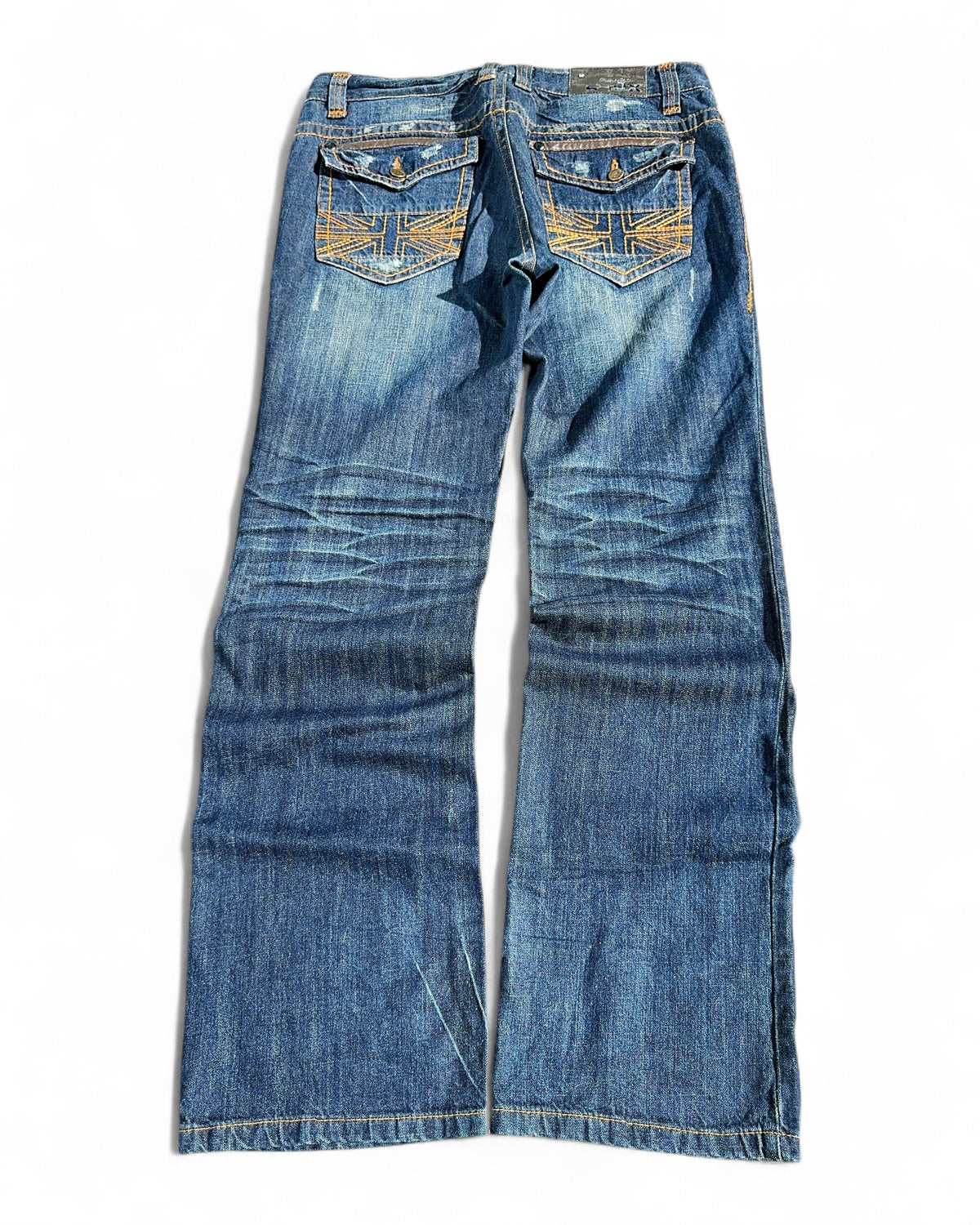 2000's Crux London Straight/Baggy Jeans *rare 38x34 (XXL)