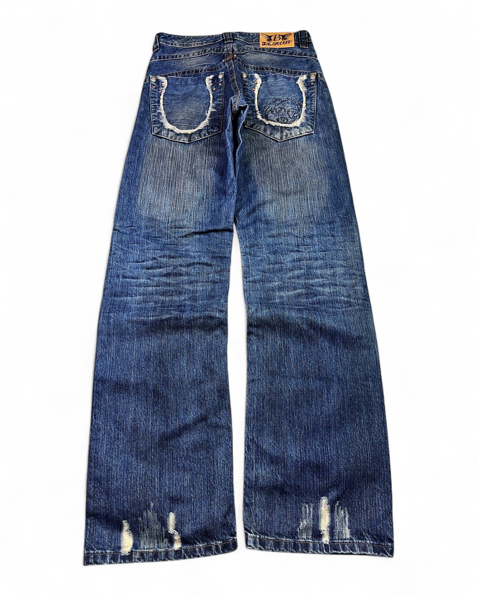 2000's Big Group Japanese Archive Straight/Baggy Jeans *very rare 30x34 (M)