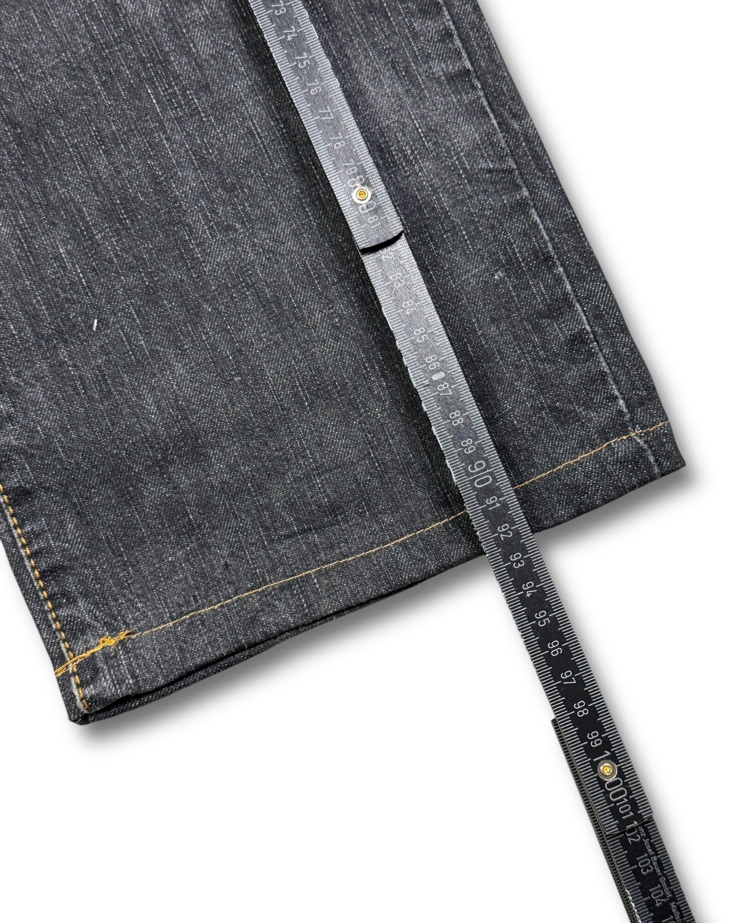 2000's Japanese Straight/Baggy Jeans *very rare 32x28 (M)