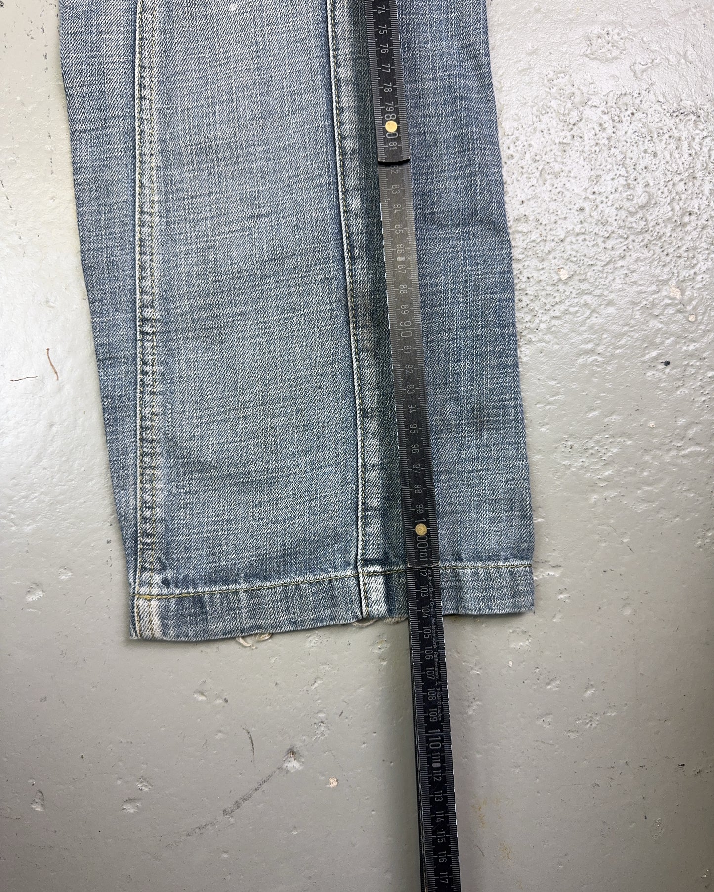 2000's Exr Korean Archive Straight/Baggy Jeans *very rare 30x32 (M)