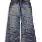 2000's Big Train Japanese Baggy Jeans *very rare 32x34 (M)