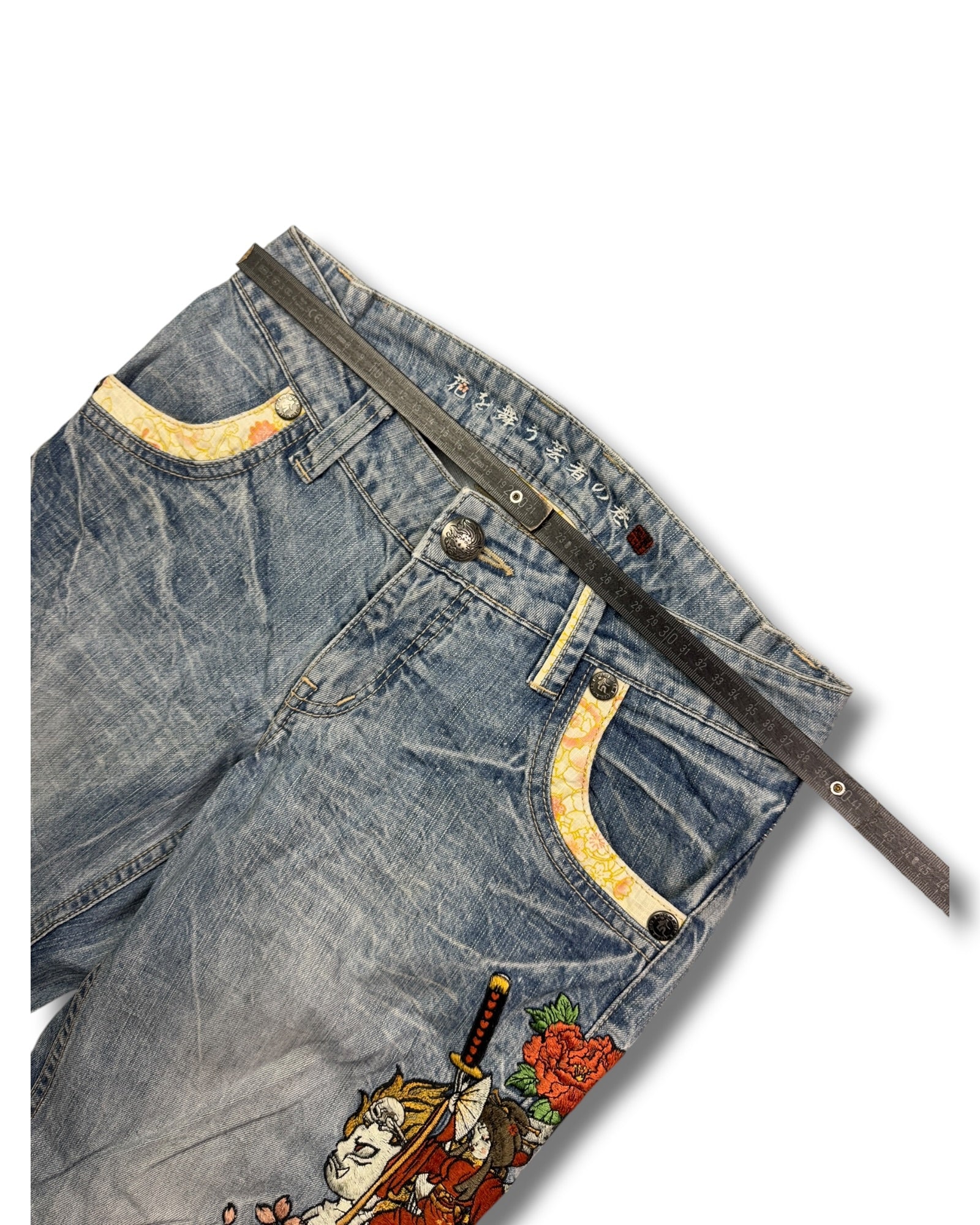 2000's Geisha Japanese Straight Jeans *rare 28x26 (XS)