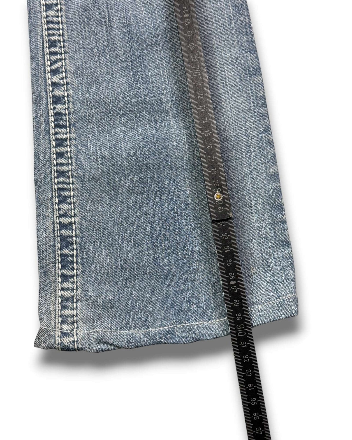 2000's Silver Low Waist/Bootcut Jeans Women's * W29 (M)