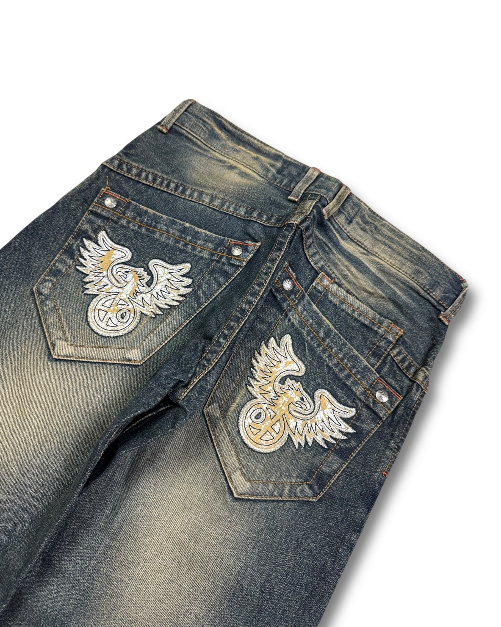 2000's Straight Japanese Archive Jeans *very rare 28x30 (S)