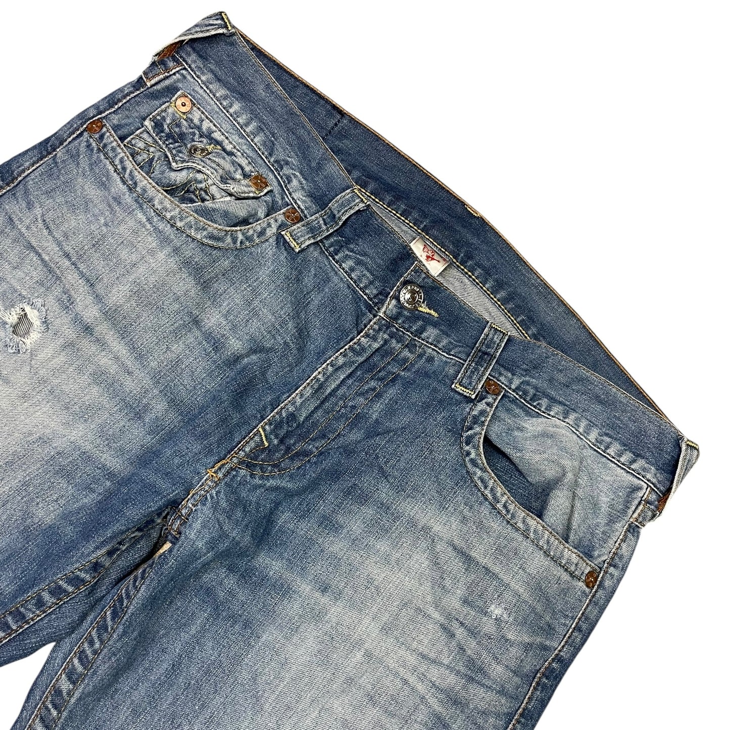 2000’s True Religion Baggy/Straight Jeans 40x36