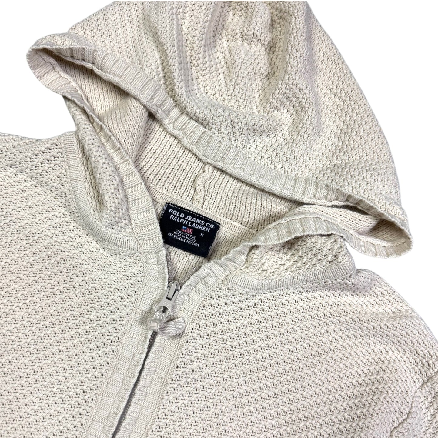 2000‘s Ralph Lauren Knit Zip Hoodie (M)