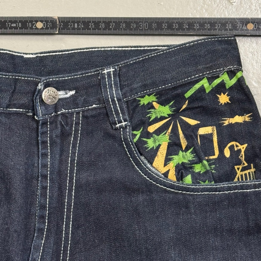 2000’s Winjen Japanese Baggy/Straight Jeans *rare 30x32