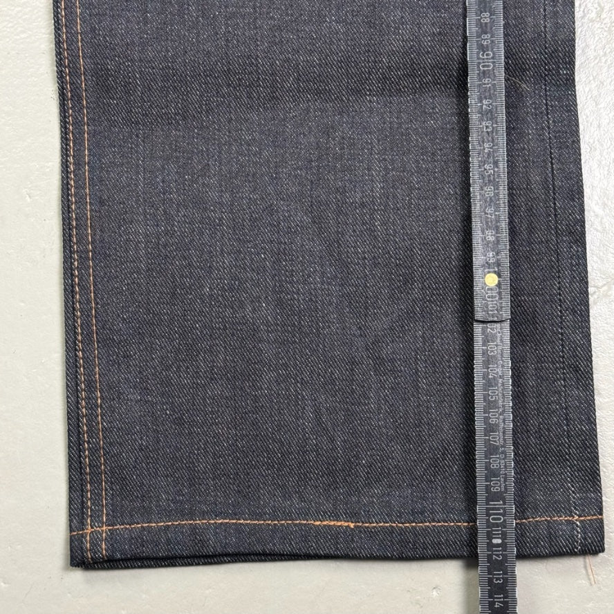 2000's Even Rocks Stiff Baggy/Straight Jeans by Yukarin *rare 32x34
