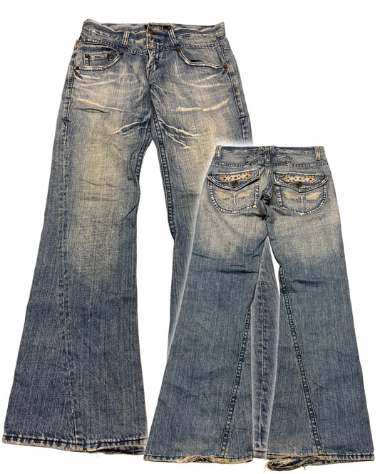 2000‘s Ultimax Archive Flared Jeans *very rare 33x33
