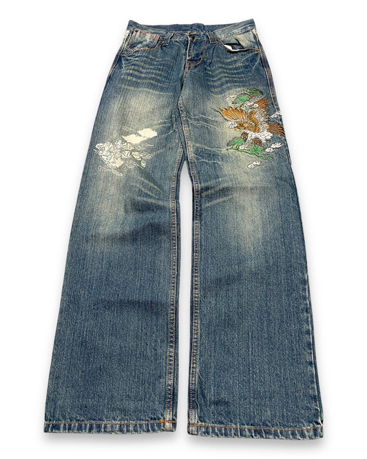 2000‘s „Japan“ Baggy Jeans *rare 28x31