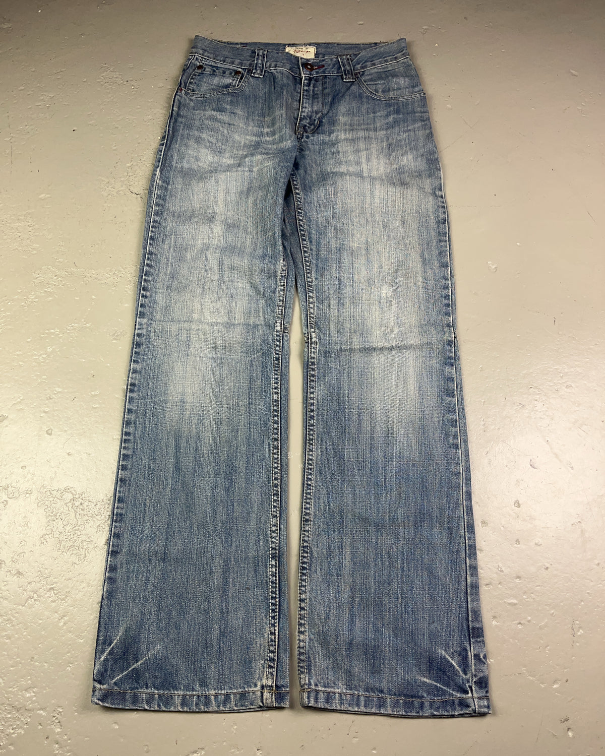 2000's Chips And Cheeps Straight Jeans * 26x30 (S)