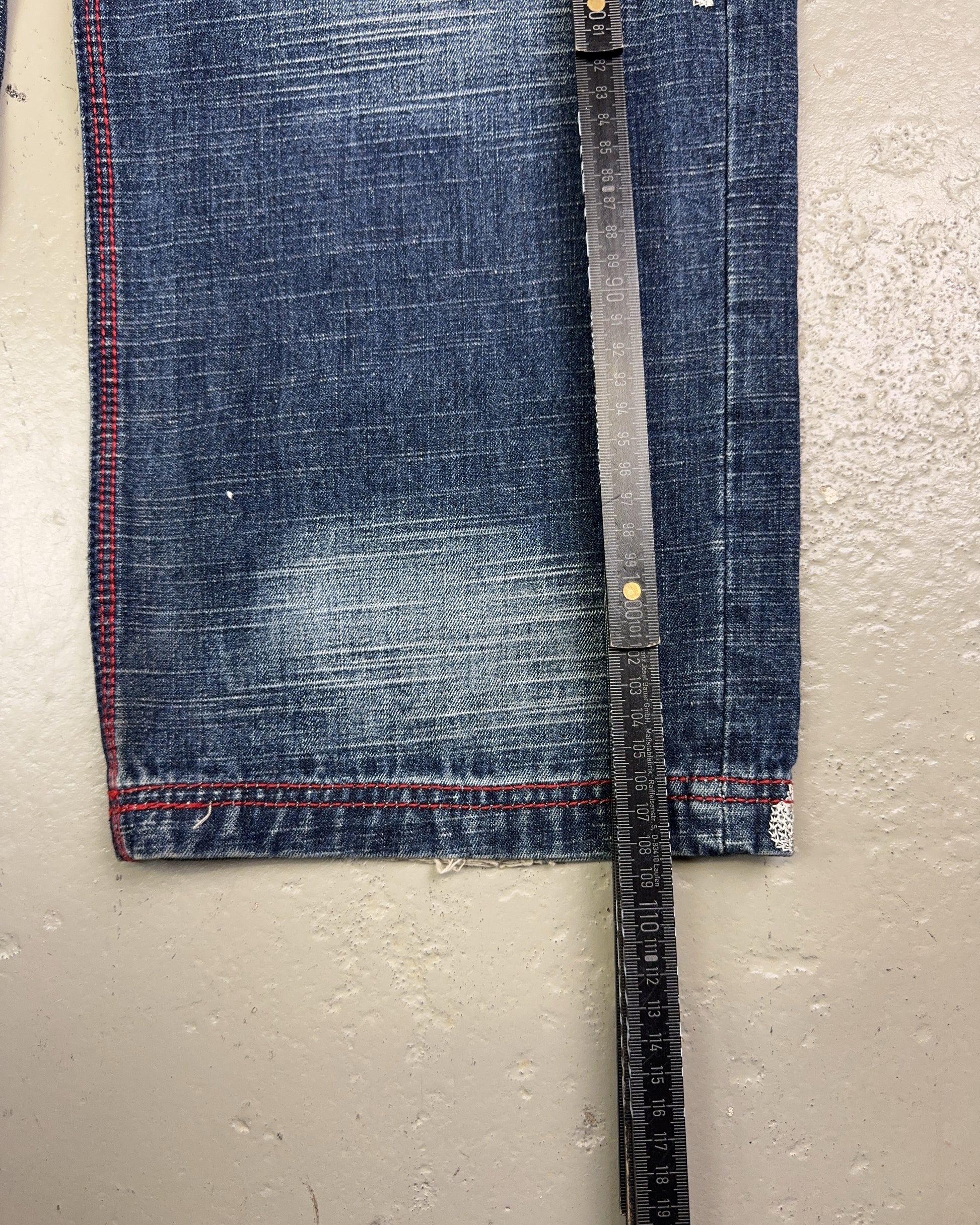 2000's Lepaco Hip Hop Baggy Jeans *very rare 28x32 (S)