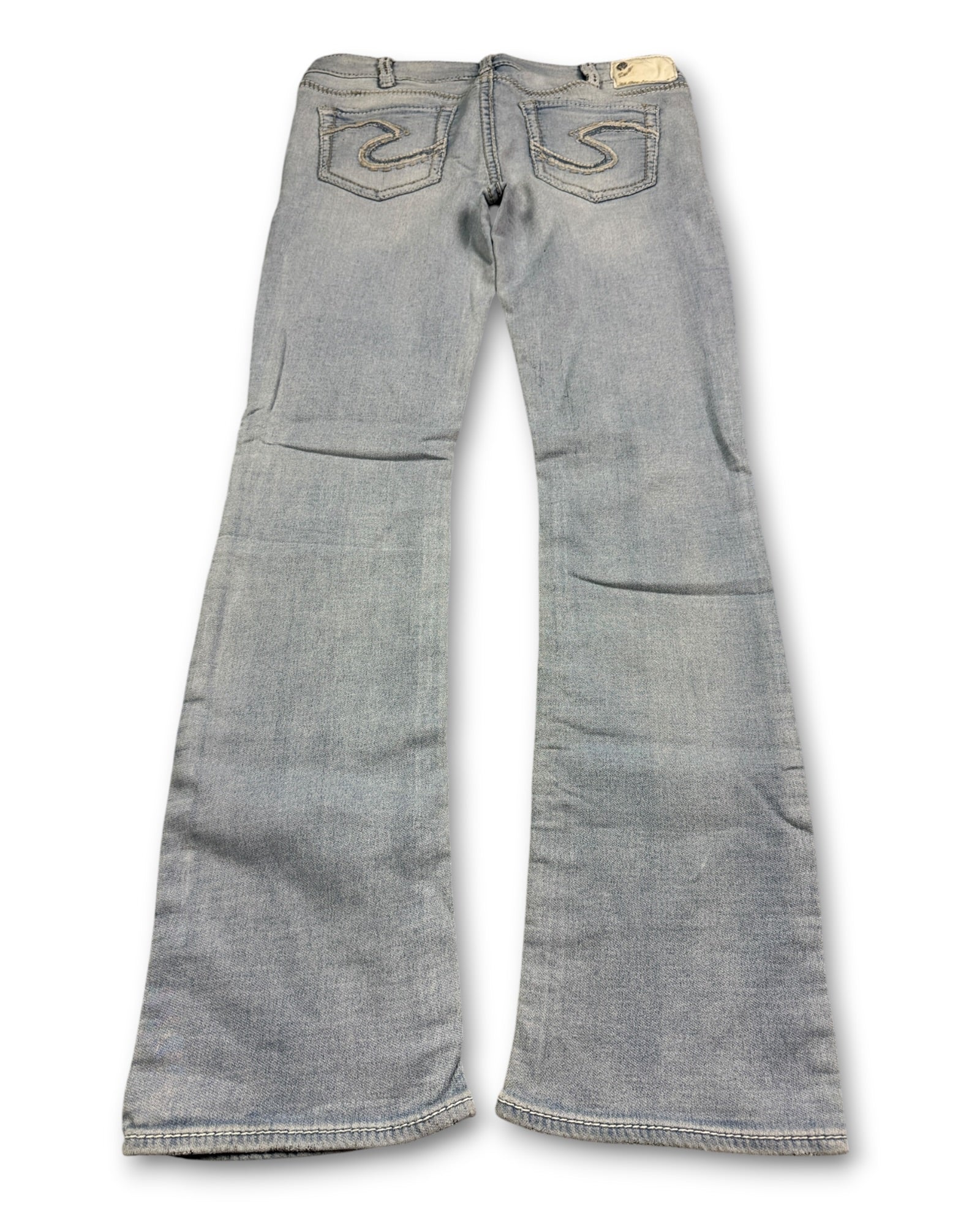 2000's Silver Low Waist/Bootcut Pants Women's * 36x32 (XL)