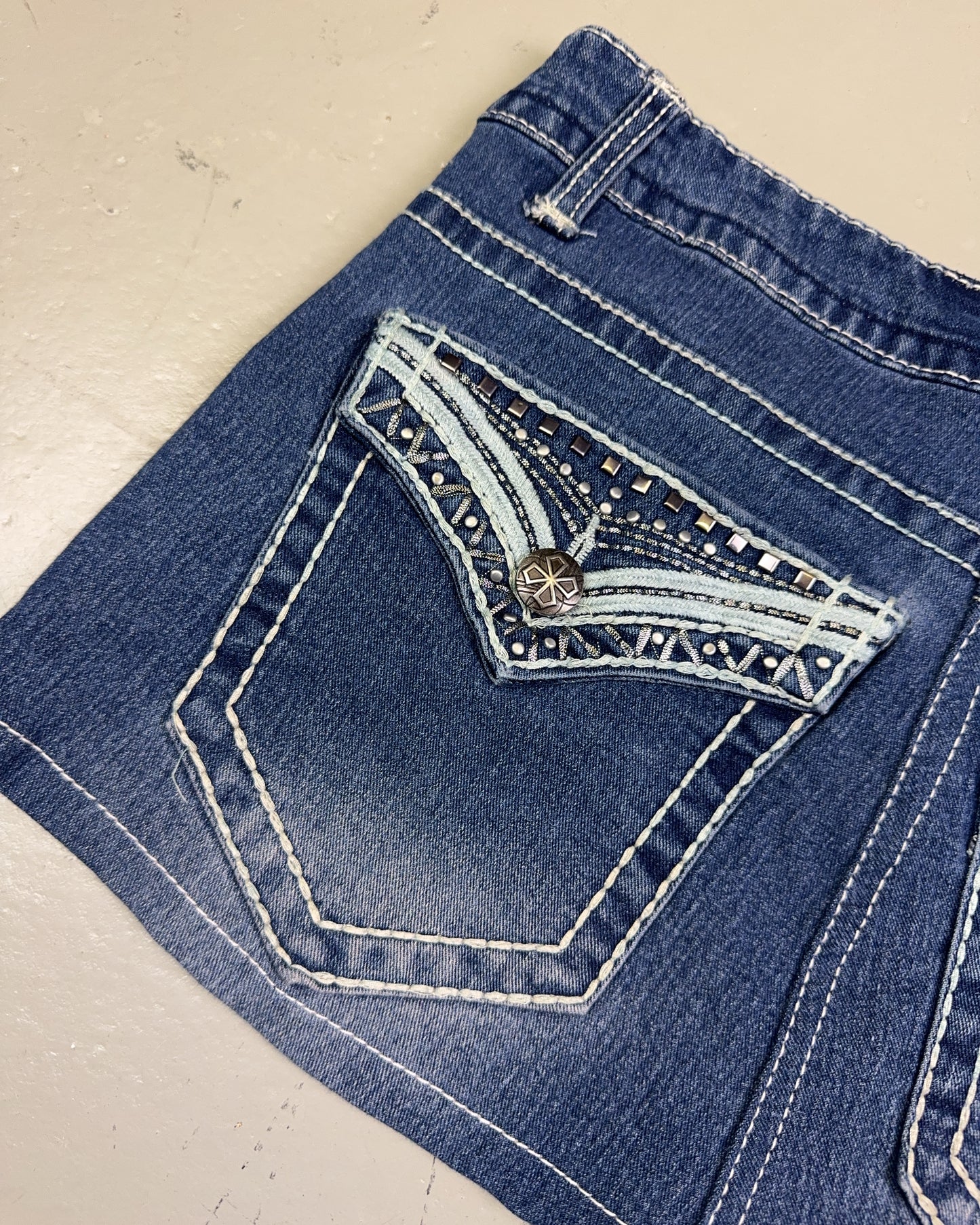 2000's Mini Denim Skirt Women's * (M)