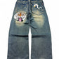 2000's Blue Jeans Japanese Baggy Jeans * 30x28 (M)