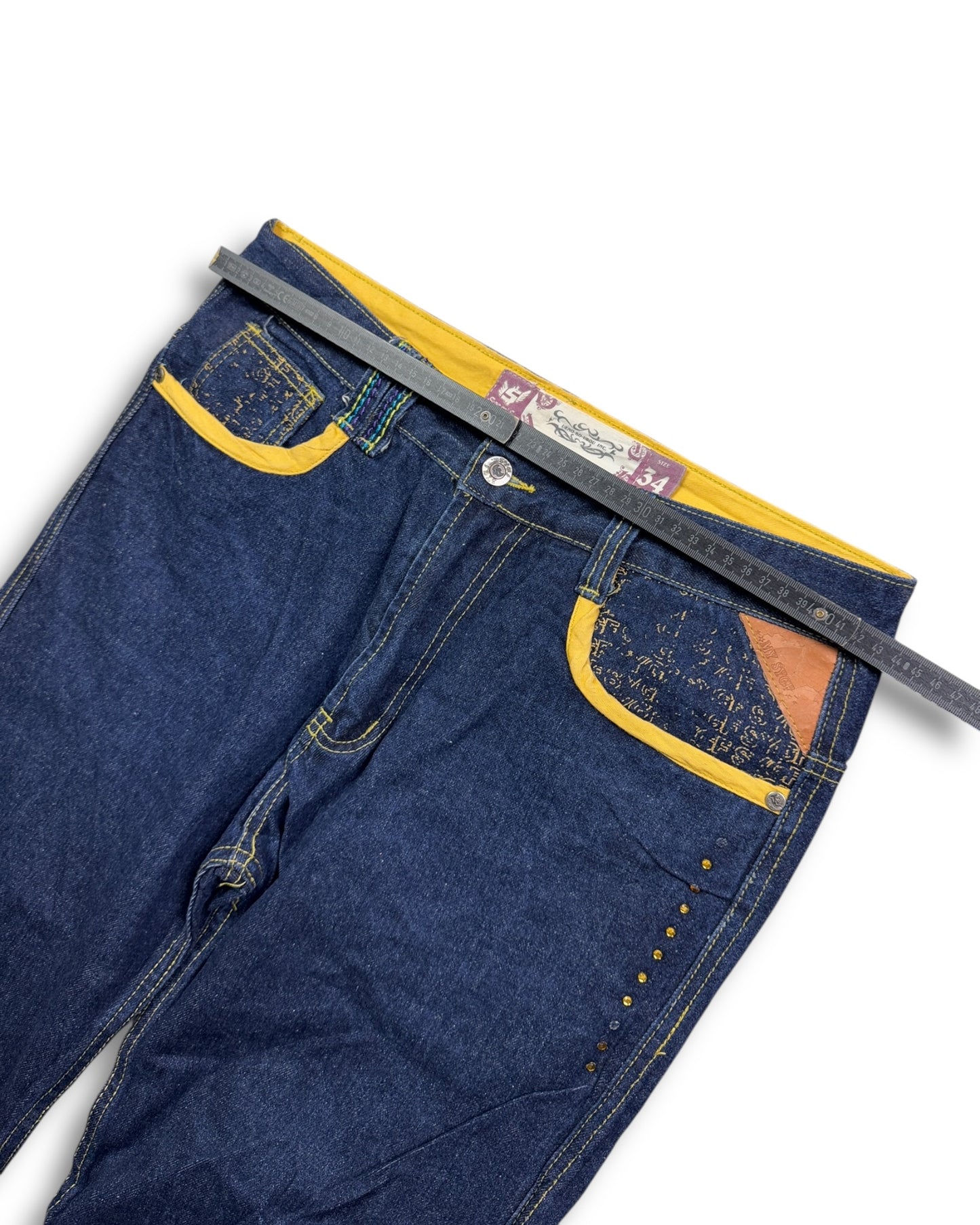 2000's Sygf Straight/Baggy Jeans *rare 32x30 (M)