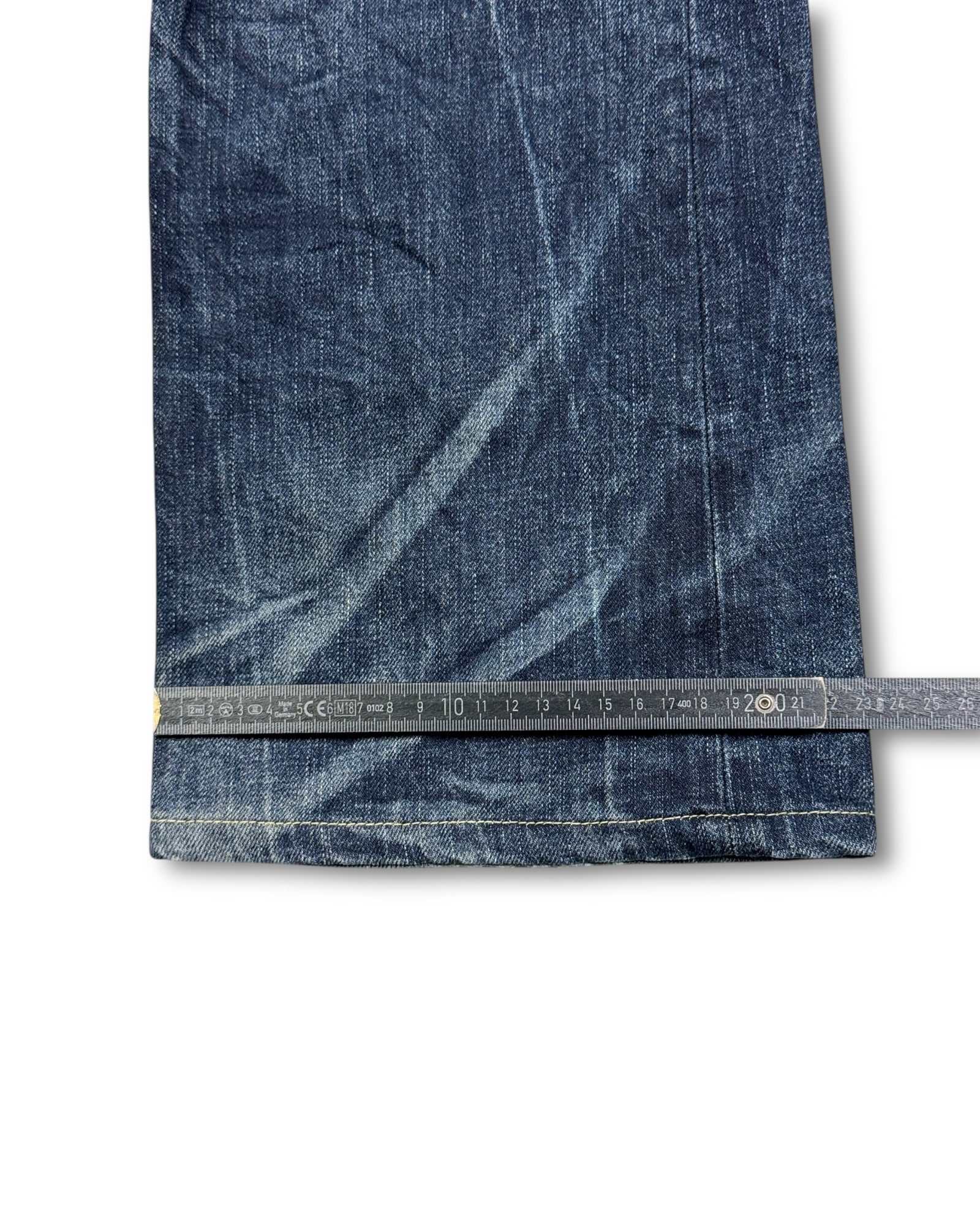 2000's Lolita Japanese Flared Jeans Women's *very rare 32x30 (M)