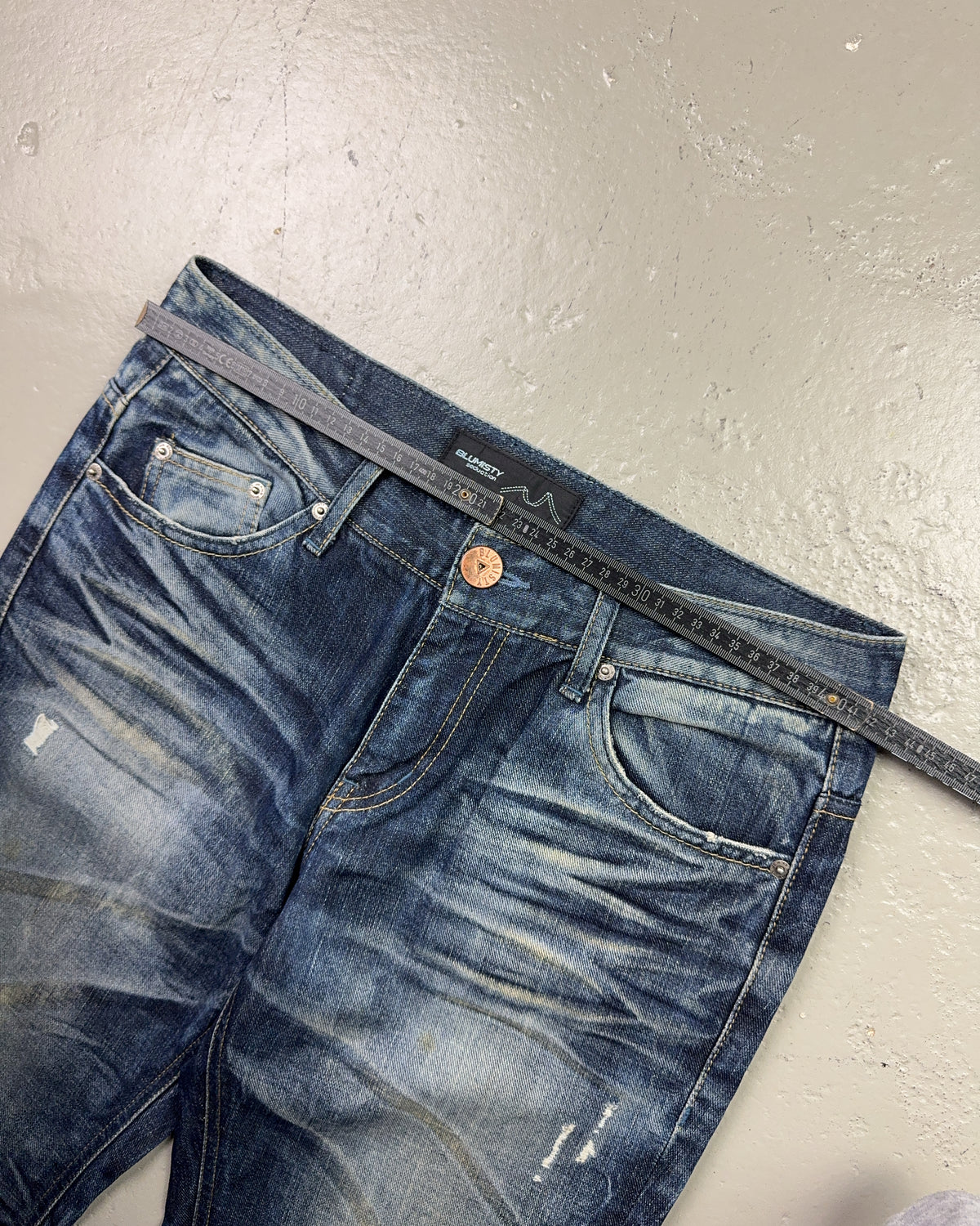 2000's Blumisty Japanese Archive Bootcut/Flared Jeans *very rare 32x32 (M)