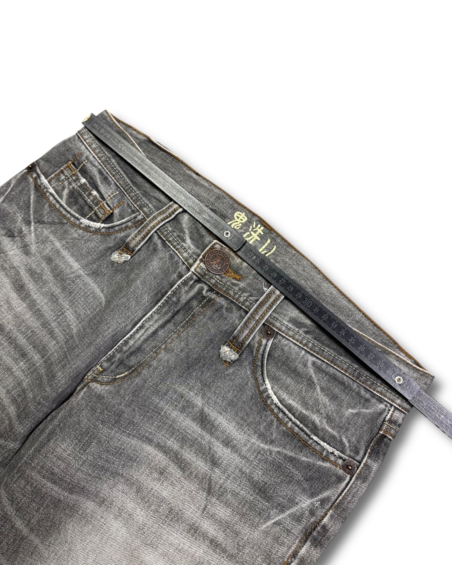 2000's Oniarai Japanese Baggy Jeans *very rare 32x32 (M)