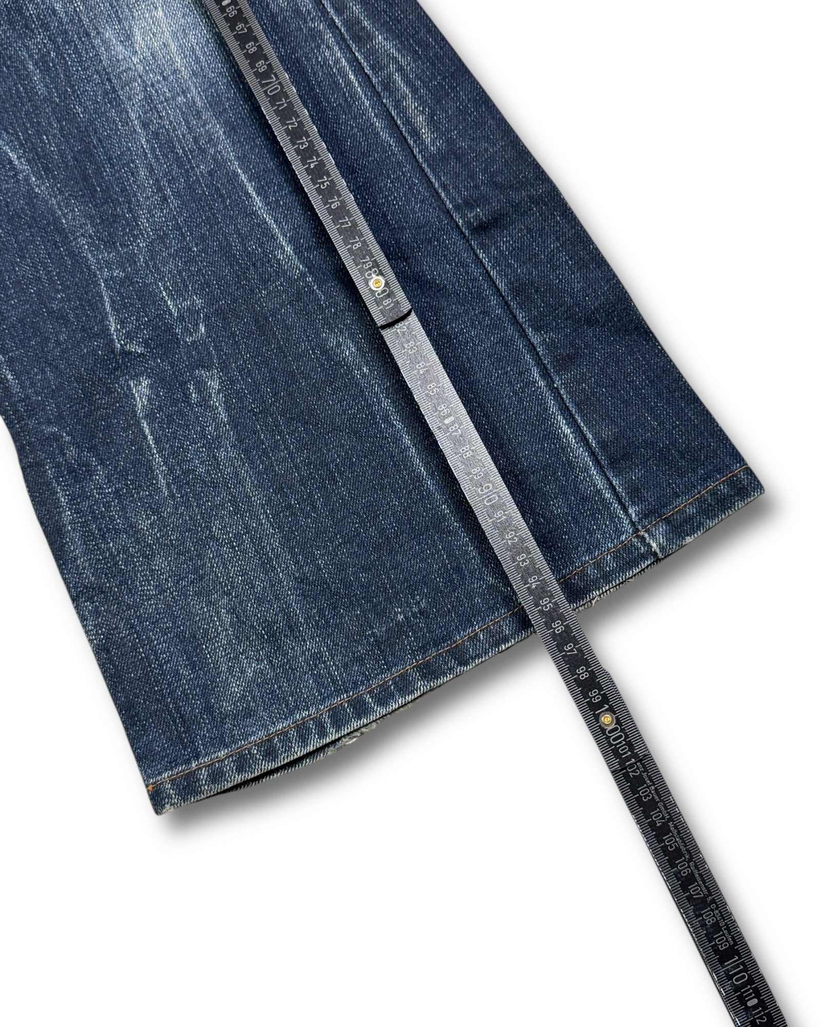 2000's Swell Japanese Jeans Low Waist/Flared Jeans Women's *very rare 28x28 (S)