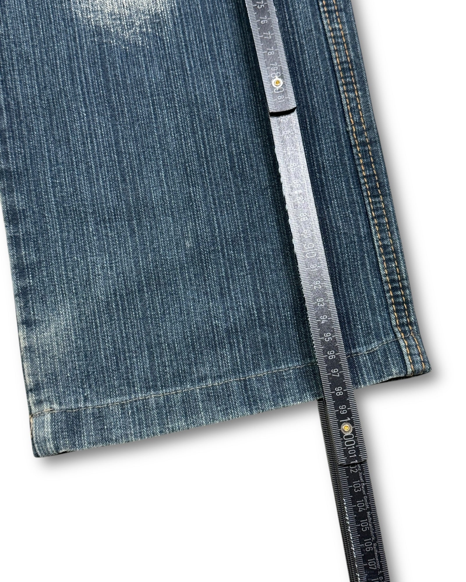 2000's Edusl Baggy Hip Hop Baggy Jeans *rare (S)