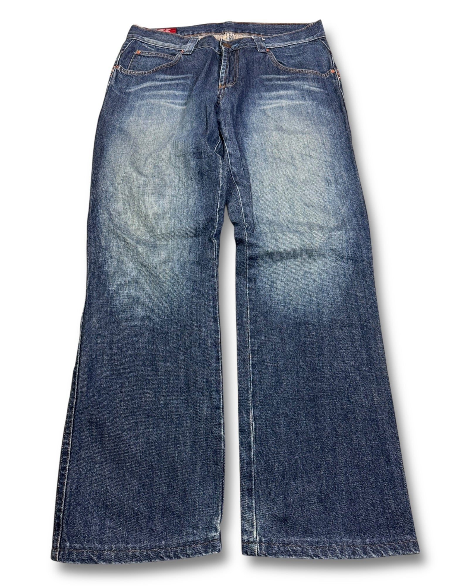 2000's Pomelo Fashion Straight/Baggy Japanese Oni Jeans *rare 31x30 (M)