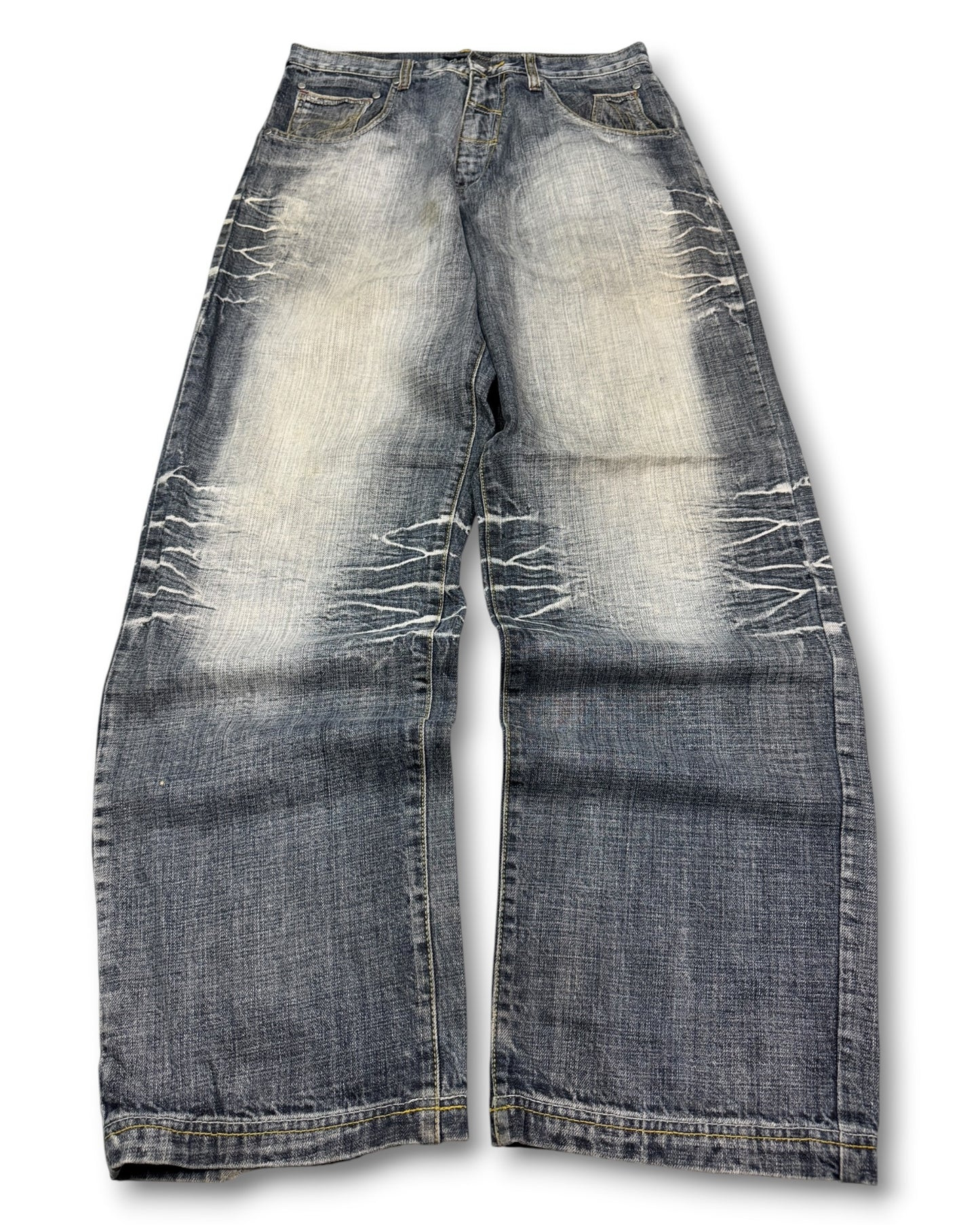 2000's Cellustion Baggy Hip Hop Jeans *rare 32x34 (M)