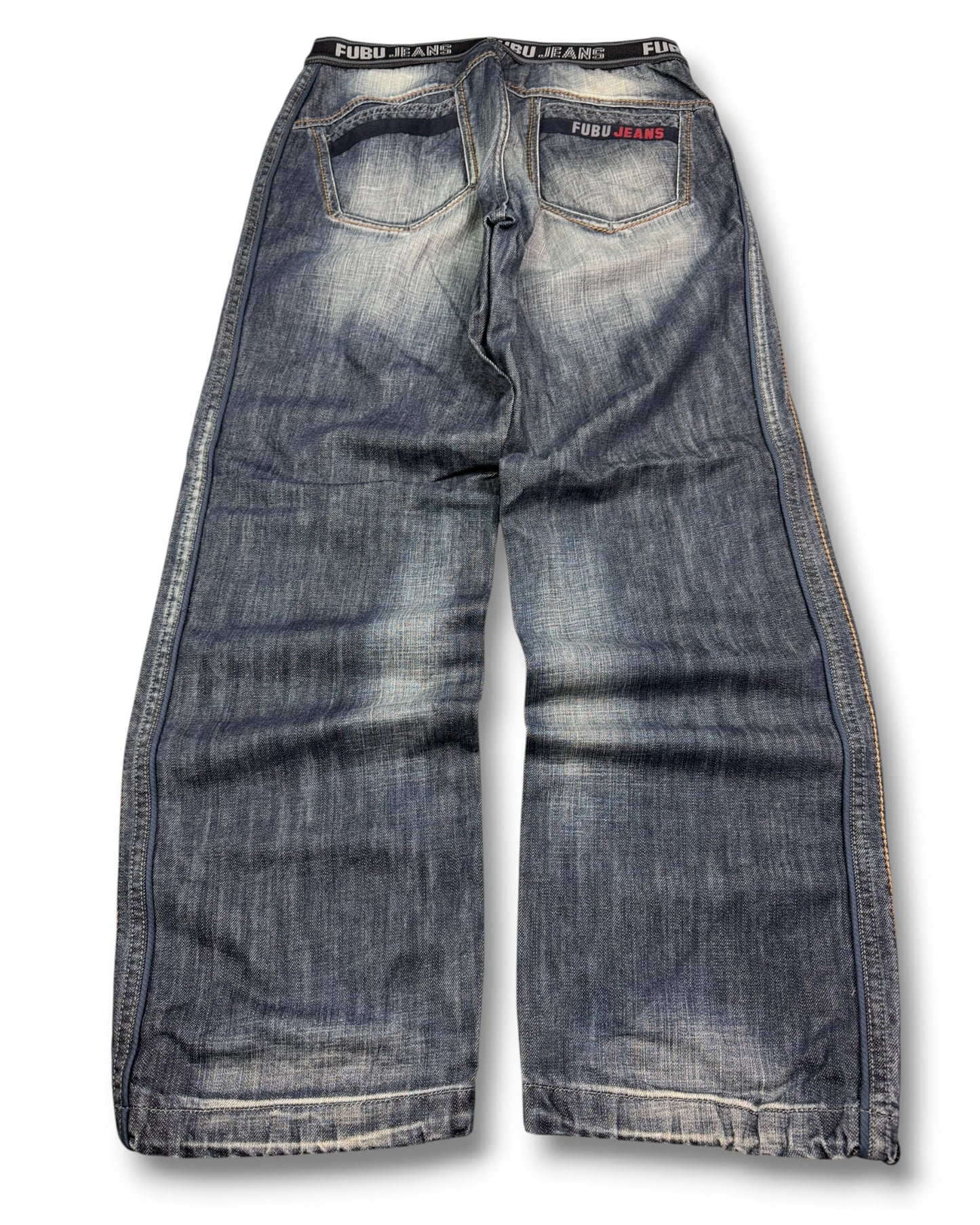 2000's Fubu Hip-hop Baggy Jeans *rare 34x32 (L)