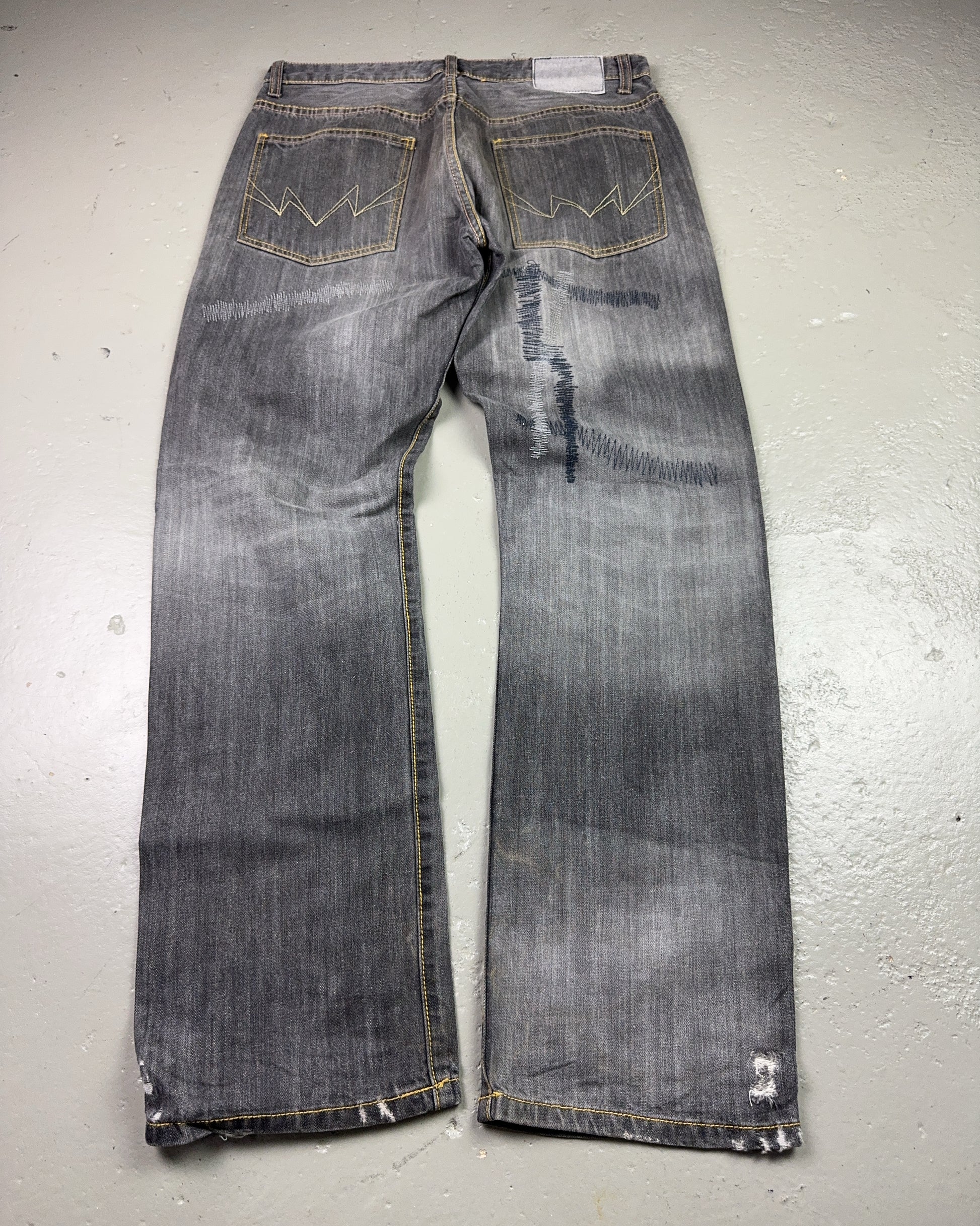 2000's Sondor Jeans Japanese Straight/Baggy Jeans *rare 34x32 (L)