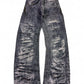 2000's Cqw Jeansmith Japanese Archive Straight/Baggy Jeans *very rare 32x32 (M)