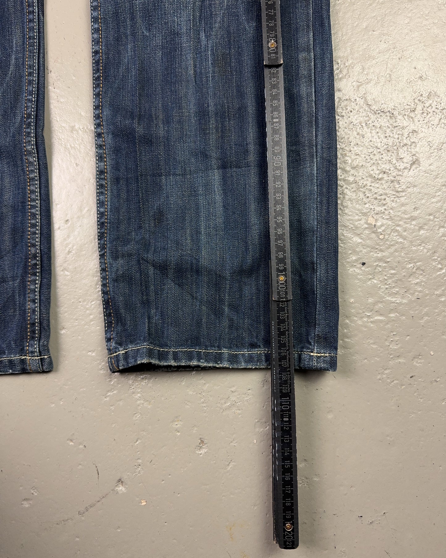 2000's Big Train Japanese Straight/Baggy Jeans *very rare 30x32 (M)
