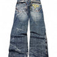 2000's Eightmun Japanese Archive Straight/Baggy Jeans *very rare 30x32 (M)