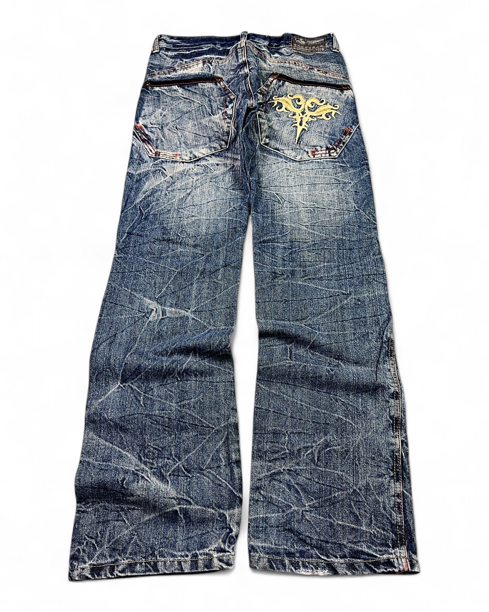 2000's Eightmun Japanese Archive Straight/Baggy Jeans *very rare 30x32 (M)