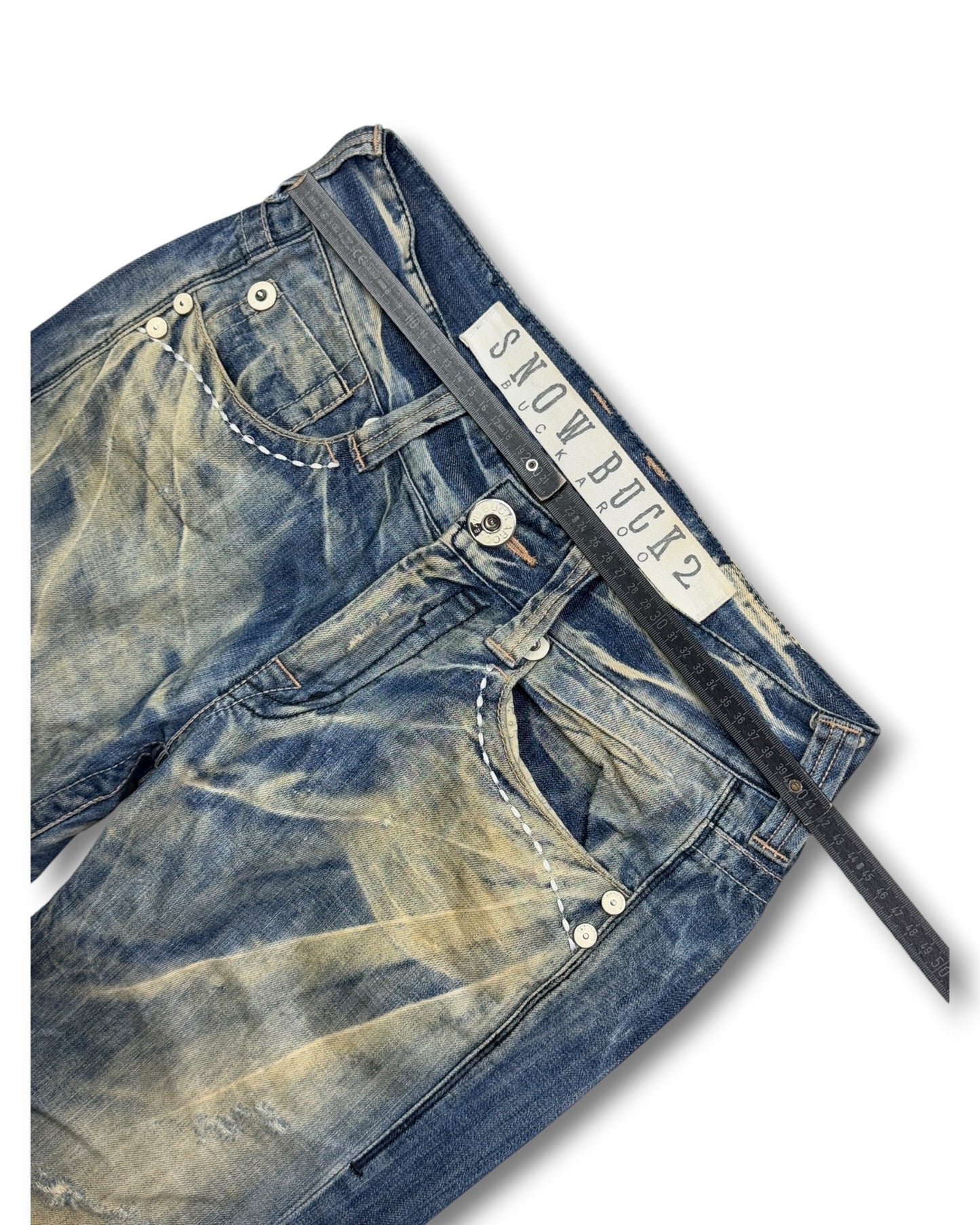 2000's Buckaroo Japanese Archive Baggy/Bootcut Jeans *very rare 32x32 (M)