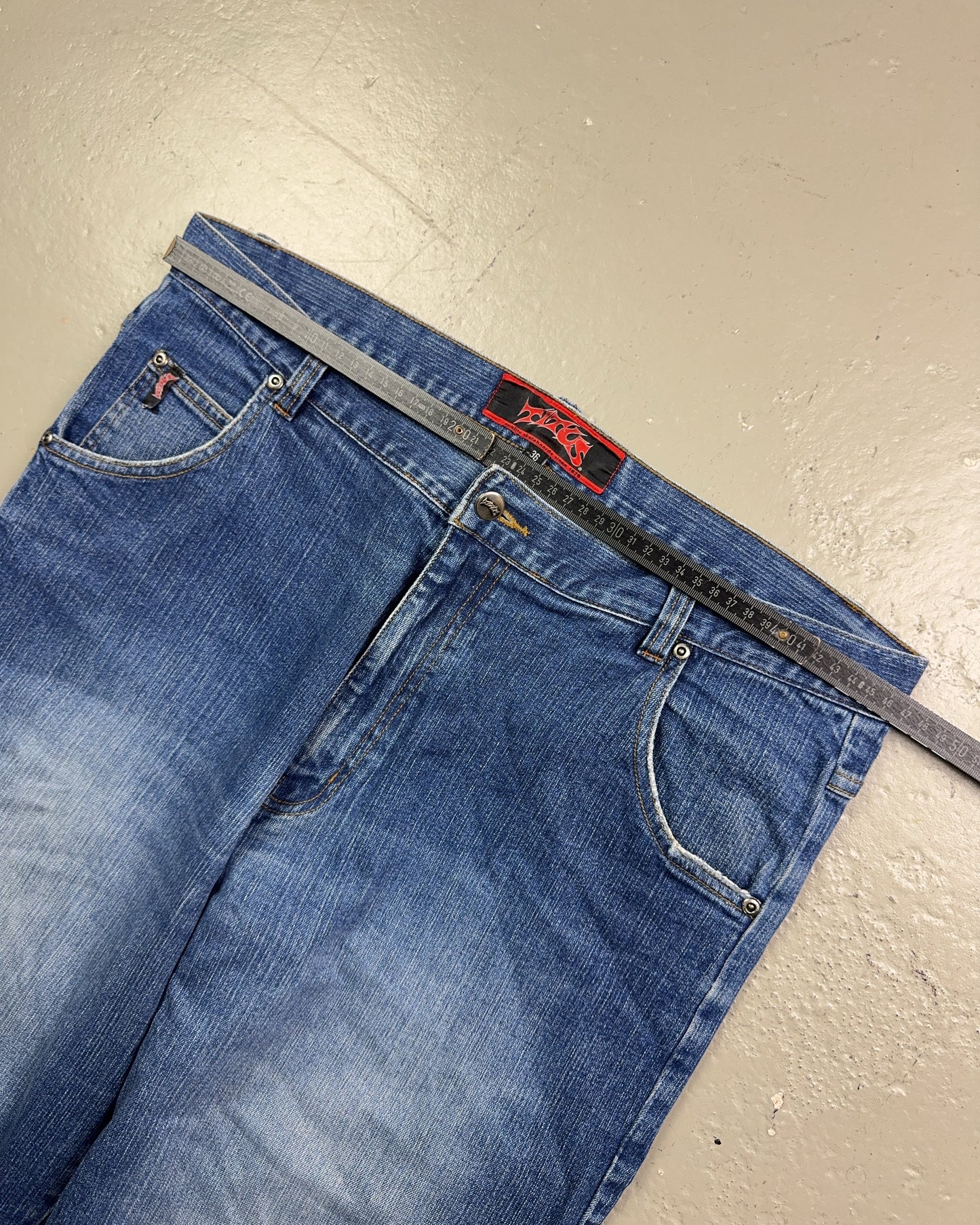2000's Titus Skate Baggy Jeans *rare 36x34 (XL)
