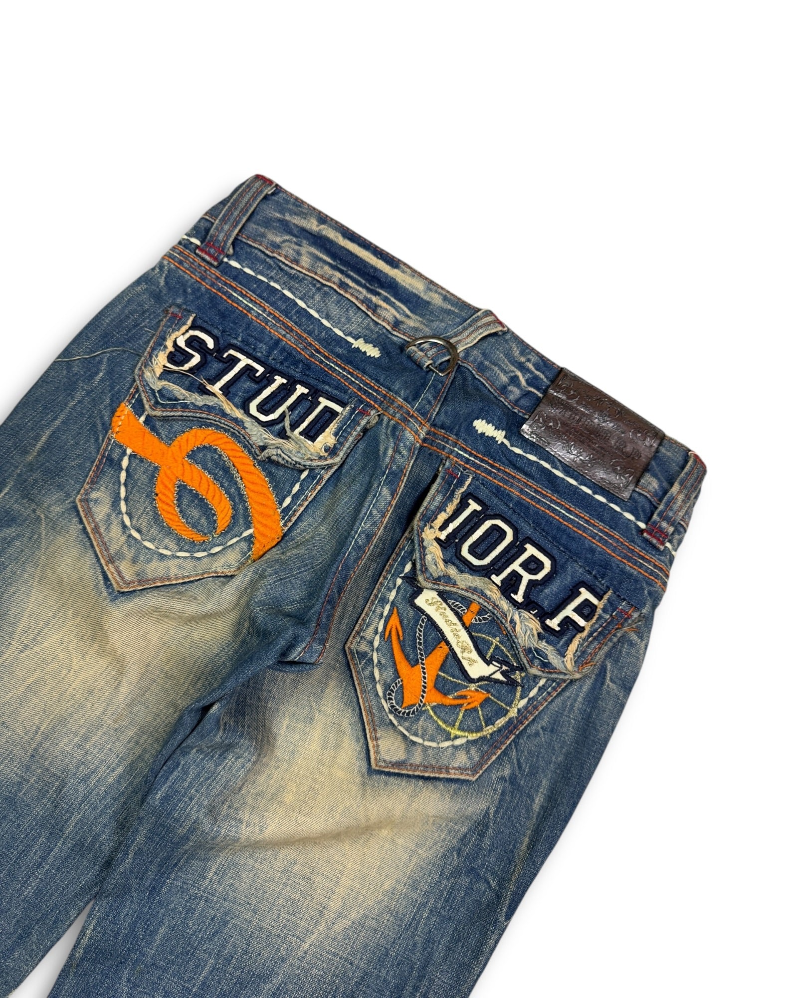 2000's Studio R.P. Low Waist/Bootcut Japanese Archive Jeans Women's *very rare 28x30 (S)