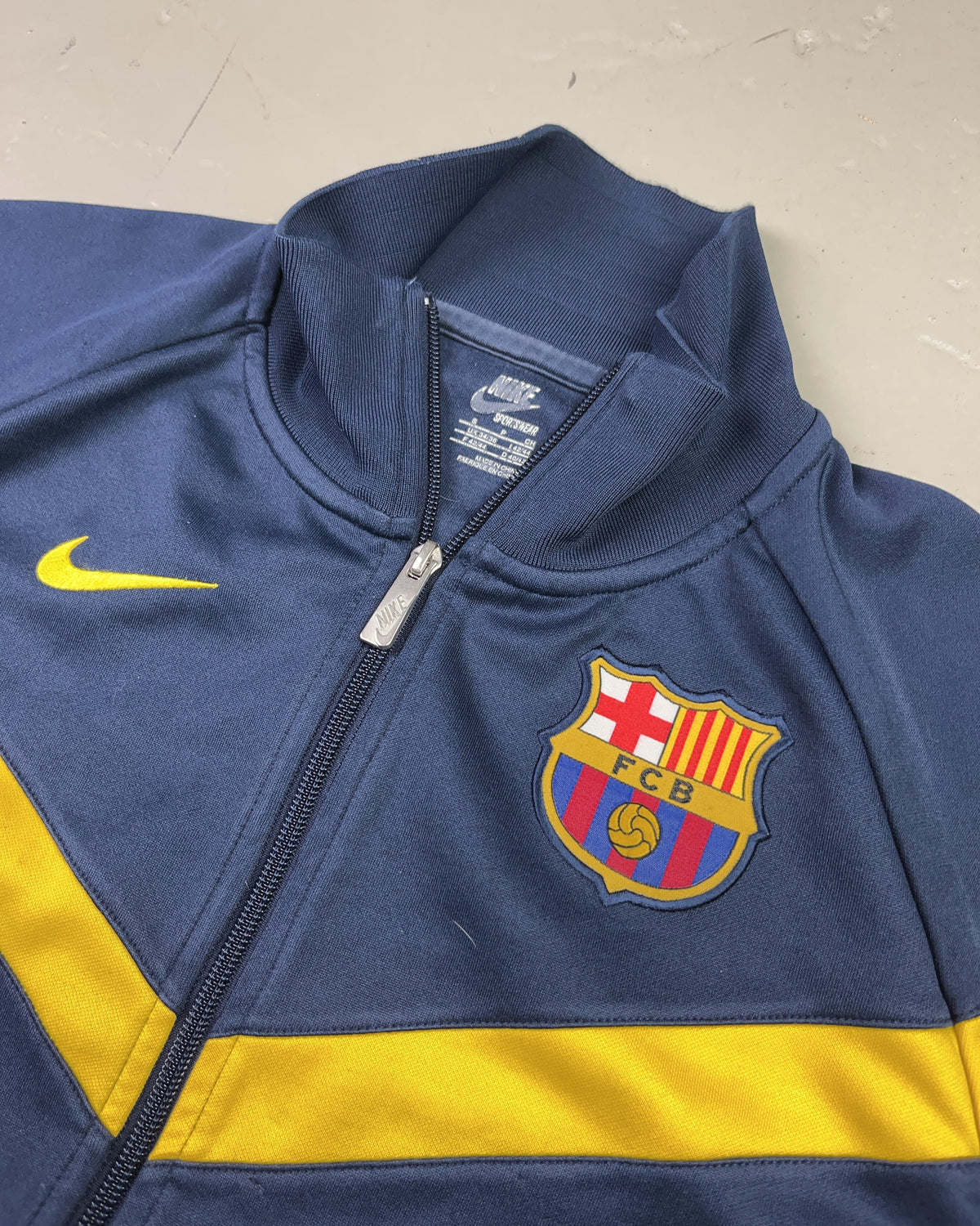 2000's Nike FC Barcelona Track Jacket *rare (L)
