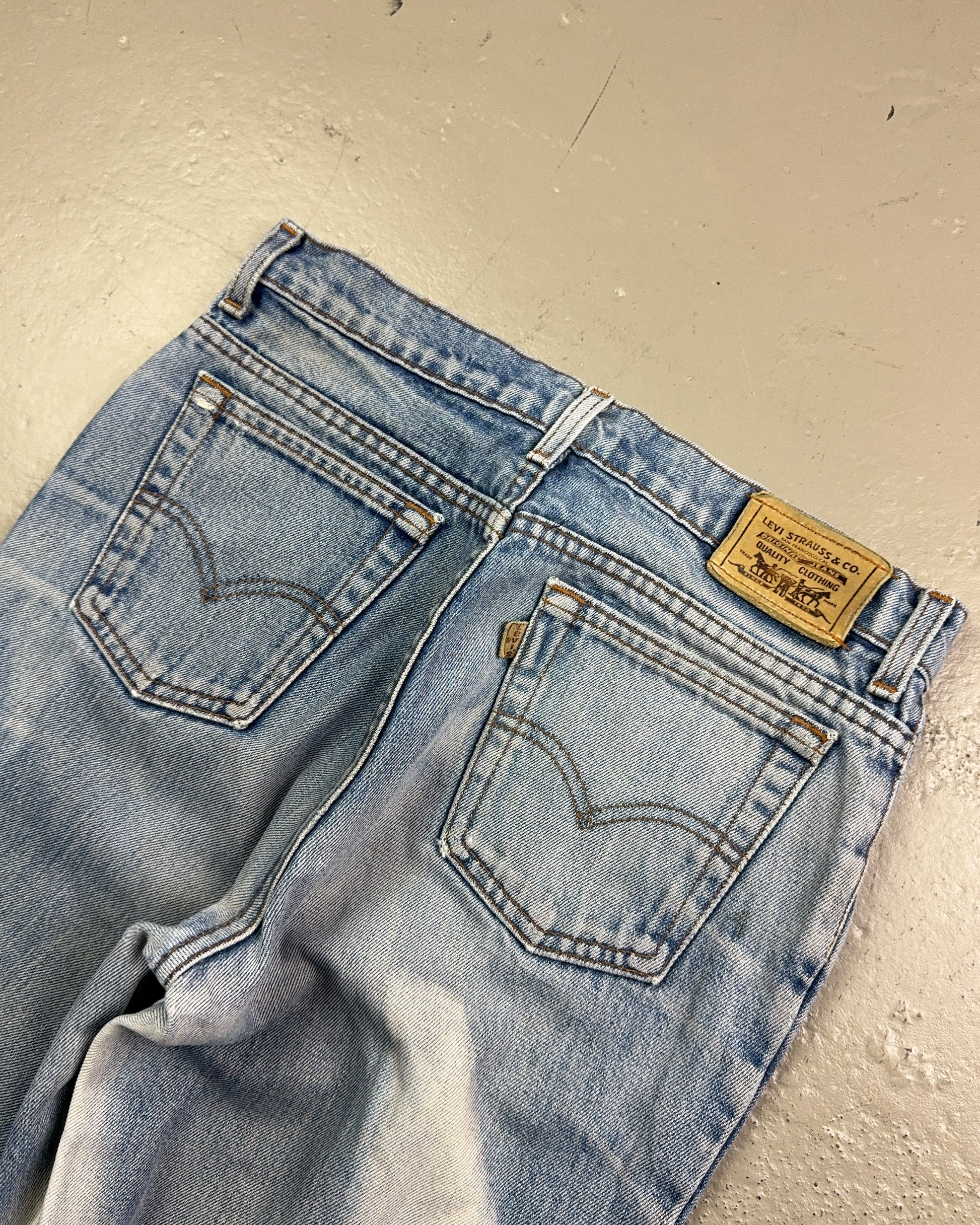 1980's Levi's Straight Jeans *extremely rare 29x28 (S)