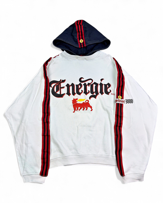 2000's Energie Cropped Fit Hoodie *rare (L)