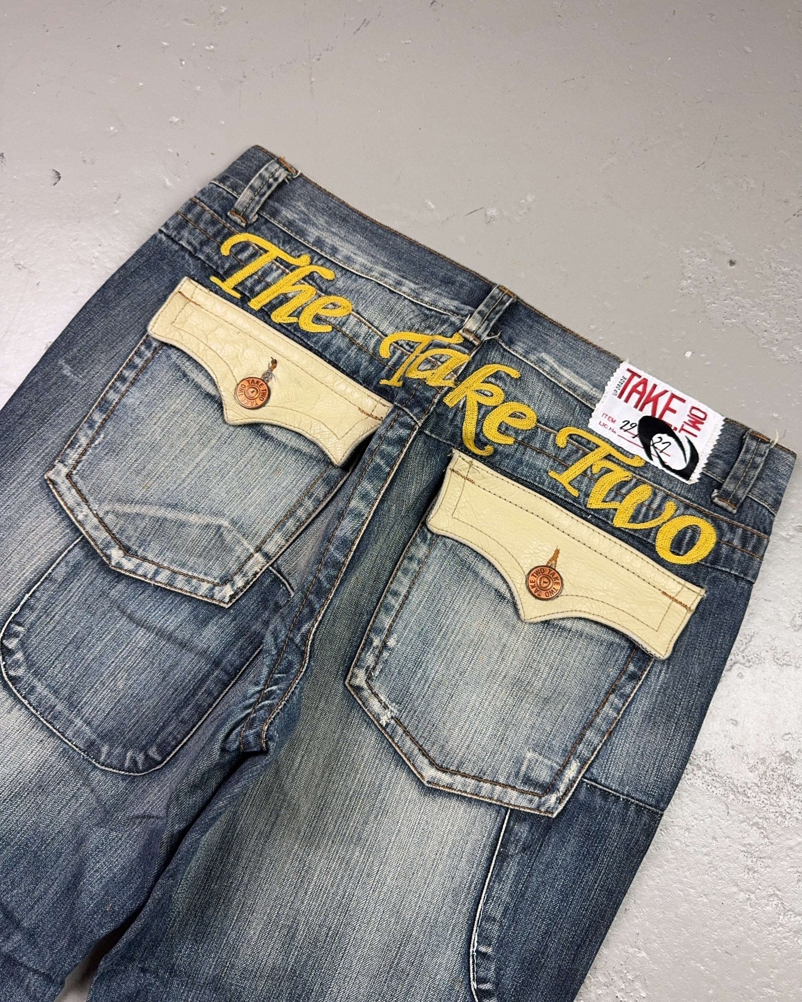 2000's Take Two Baggy Jeans *very rare 38x32 (XXL)