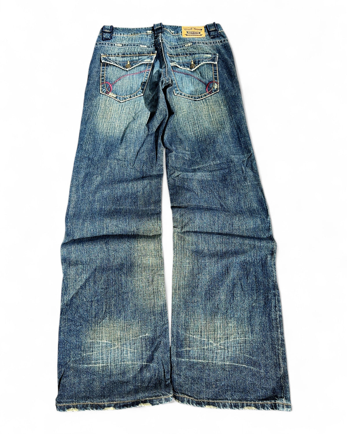 2000's Bobson Japanese Archive Baggy Jeans *very rare 32x34 (M)