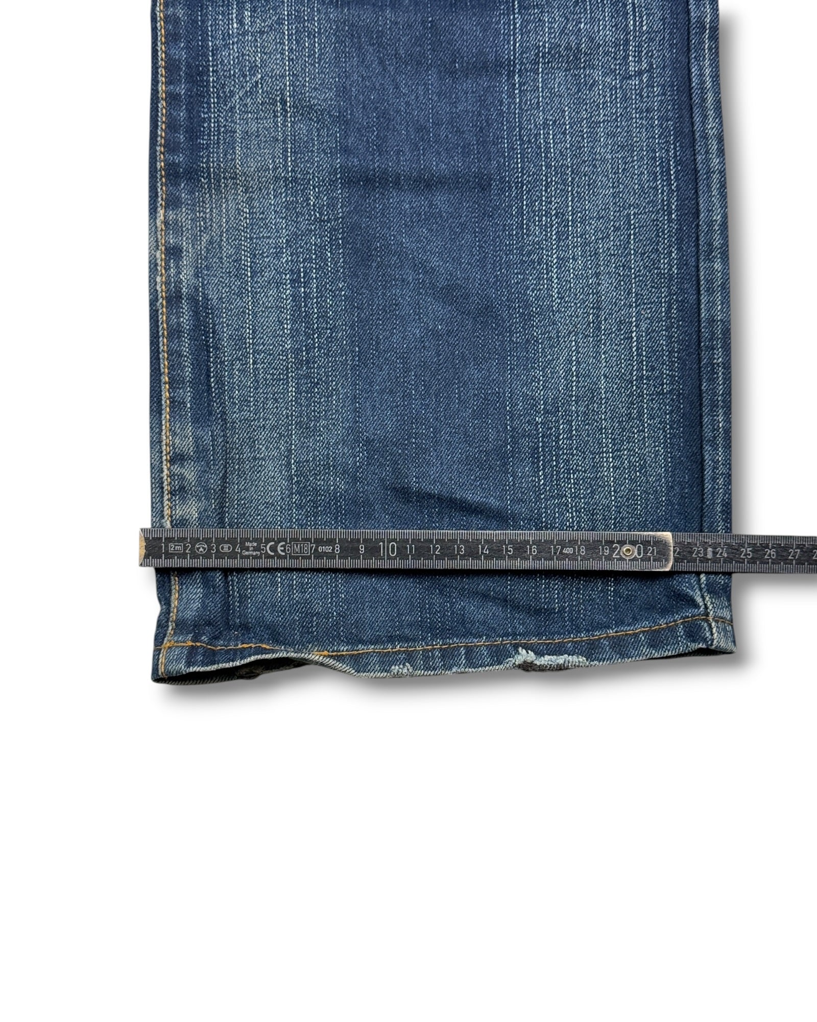 2000's Blue Way Japanese Baggy Jeans *rare 36x32 (XL)